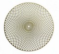 Mata stołowa złota podkładka na stół Mandala 38 cm 10283