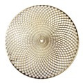Mata stołowa złota podkładka na stół Mandala 38 cm 10284