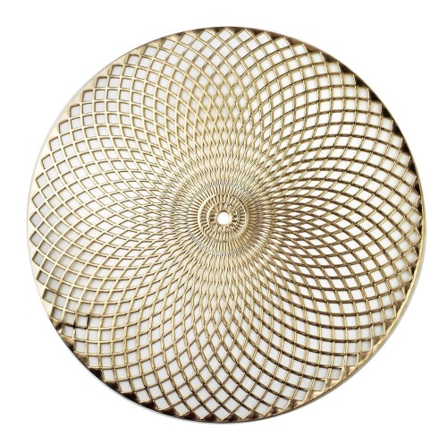 Mata stołowa złota podkładka na stół Mandala 38 cm