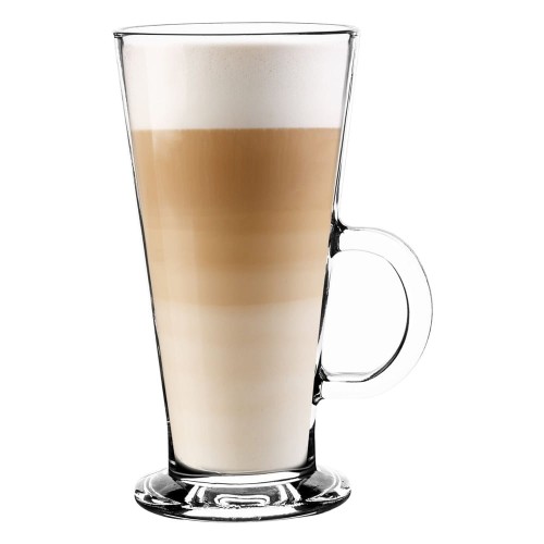 Szklanka do latte wysoka z uchem 250 ml