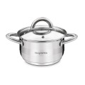 Garnek na indukcję ze stali nierdzewnej Faro 1,8 L 11054