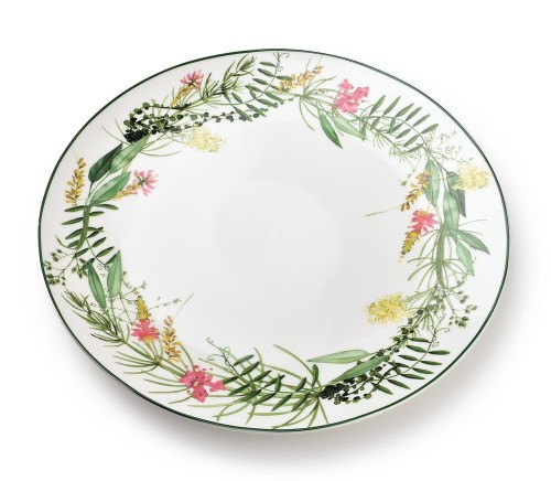 Porcelanowy talerz obiadowy płaski Idyllic 27 cm