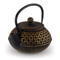 Imbryk do herbaty żeliwny z zaparzaczem czarny 800 ml 11177
