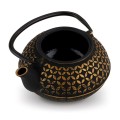 Imbryk do herbaty żeliwny z zaparzaczem czarny 800 ml 11180