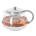Szklany dzbanek do parzenia herbaty i ziół 1000 ml Rosa 11381