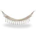 Hamak ogrodowy w stylu Boho Beżowy 300 cm 11643