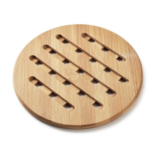 Bambusowa podstawka pod garnek 18 cm