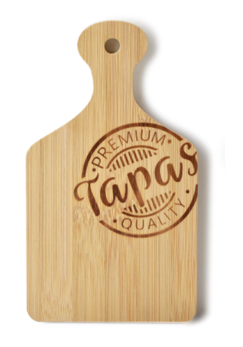 Deska do serwowania Tapas drewniana 20 cm