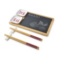 Zestaw do sushi dla 2 osób Bambus Porcelana 11756