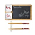 Zestaw do sushi dla 2 osób Bambus Porcelana 11760