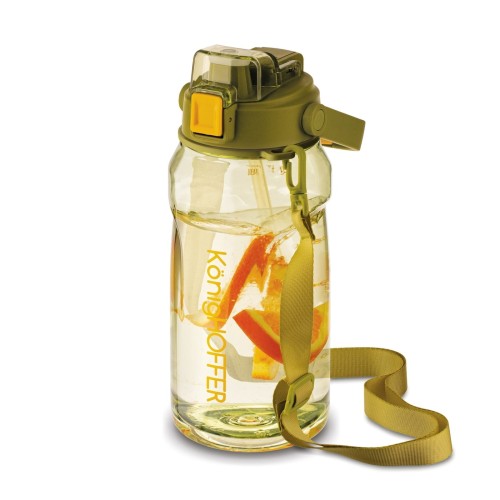 Butelka tritanowa z ustnikiem Remo 1400 ml zielona