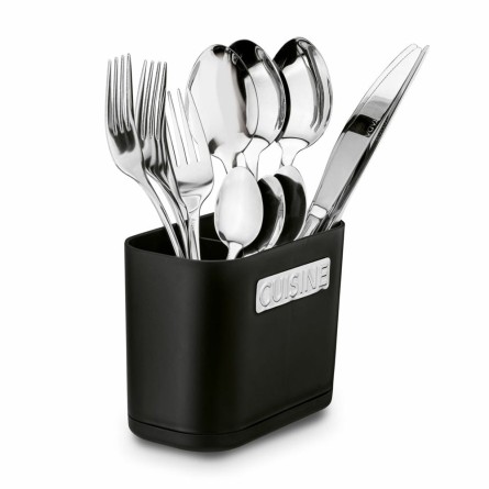 Ociekacz na sztućce do kuchni czarny Cuisine
