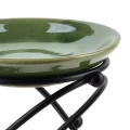 Kominek ceramiczny na olejek zapachowy zielony 13751