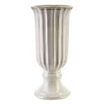 Wazon ceramiczny elegancki tenos beżowy 31cm