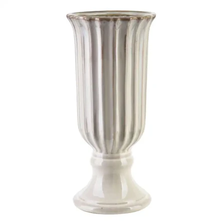 Wazon ceramiczny elegancki tenos beżowy 31cm