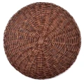 Mata stołowa dekoracyjna brązowa 38cm 14584