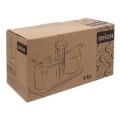 Cukierniczka i mlecznik porcelanowe białe w stojaku 2x 280 ml 3 elementy 15443