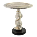 Patera dekoracyjna santa lila świąteczna na święta mikołaj biała 42cm 15711