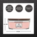 WoodWick Pressed Blooms &amp; Patchouli Świeca Elipsa zapachowa 15825