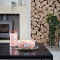 WoodWick Pressed Blooms &amp; Patchouli Świeca Elipsa zapachowa 15826