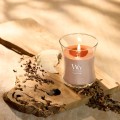 WoodWick Patchouli Creme Świeca Średnia zapachowa 15847