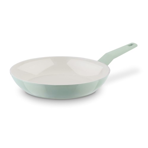 Patelnia na indukcję aluminiowa z powłoką ceramiczną zielona 30cm