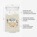 Yankee Candle Vanilla Flurries Świeca Duża zapachowa 16179