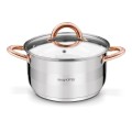 Garnek na indukcję gaz ze stali nierdzewnej srebrny 3,4L 16254