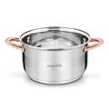 Garnek na indukcję gaz ze stali nierdzewnej srebrny 3,4L 16255