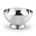 Misa do szampana nierdzewna okrągła srebrna 29cm 16417