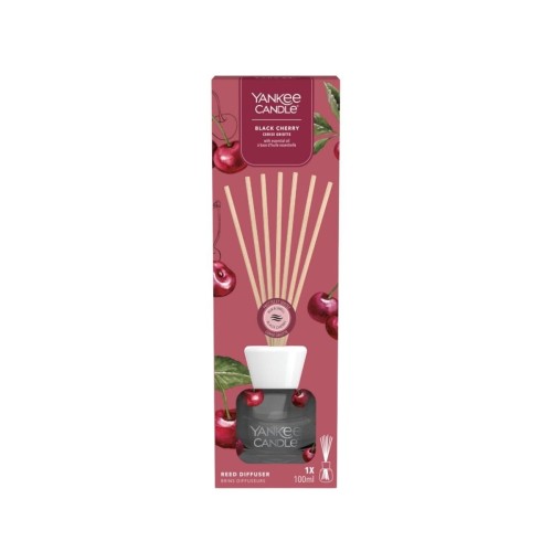 Yankee Candle Pałeczki zapachowe Black Cherry 100ml