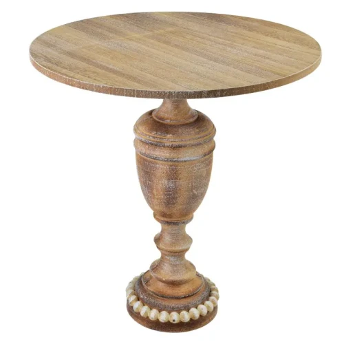 Patera dekoracyjna stylowa beżowa elegancka 37cm