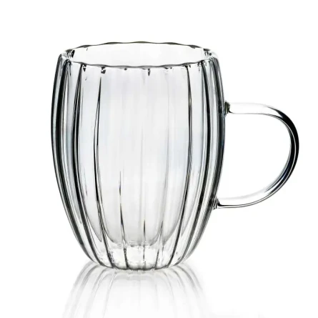 Kubek do kawy herbaty ze szkła borokrzemowego 300ml