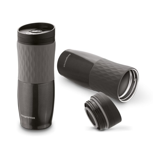 Kubek termiczny pojemny do napojów 480ml szary