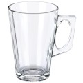 Zestaw 6 szklanek z uchwytem do herbaty i kawy latte 255ml 16676