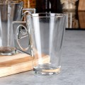 Zestaw 6 szklanek z uchwytem do herbaty i kawy latte 255ml 16680