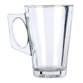 Zestaw 6 szklanek z uchwytem do herbaty i kawy latte 255ml 16681