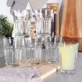 Zestaw sześciu szklanek do napojów eleganckie 360ml 16684