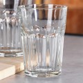 Zestaw sześciu szklanek do napojów eleganckie 360ml 16686