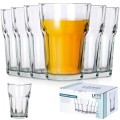 Zestaw sześciu szklanek do napojów eleganckie 360ml 16690