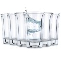 Zestaw 6 kieliszków szklane eleganckie 40ml 16691