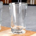 Zestaw 6 kieliszków szklane eleganckie 40ml 16697