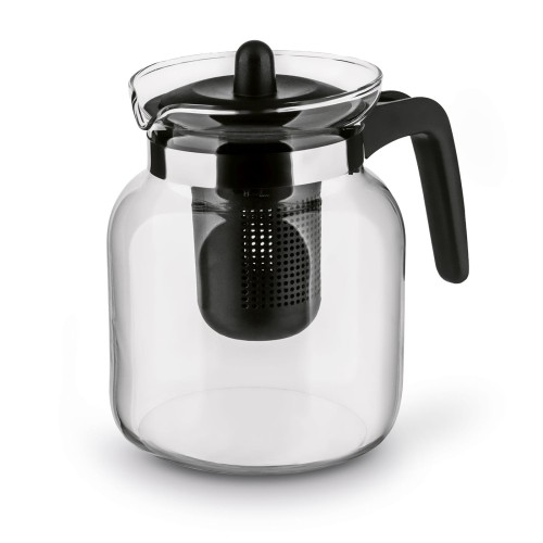 Dzbanek do herbaty z zaparzaczem szklny 1,5 L