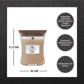 Świeca średnia Woodwick Cashemere 275 g 16793