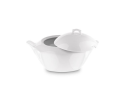 Waza porcelanowa do zupy elegancka biała 3L 16820
