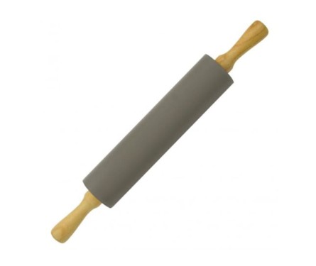 Wałek do ciasta silikonowy 47 cm szary