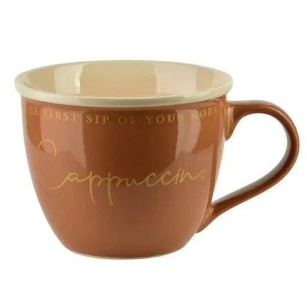 Kubek jumbo porcelanowy do kawy i herbaty elegancki 500ml