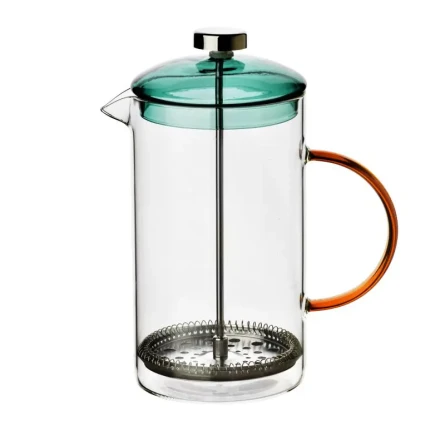 Dzbanek tłokowy z zaparzaczem do kawy i herbaty Szklany 1L