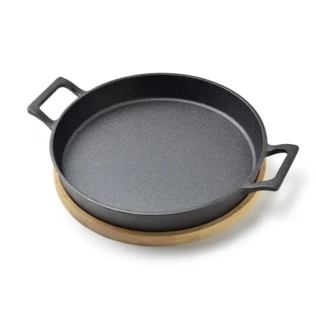 Naczynie garnek żeliwny do gotowania na desce okrągłe 500ml