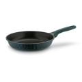 Patelnia na indukcję gaz marmurowa aluminiowa zielona 28cm 18107